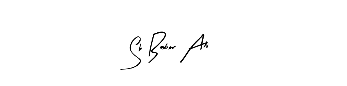 You can use this online signature creator to create a handwritten signature for the name Sk Babor Ali. This is the best online autograph maker. Sk Babor Ali signature style 8 images and pictures png