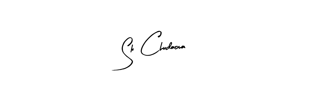 Once you've used our free online signature maker to create your best signature Arty Signature style, it's time to enjoy all of the benefits that Sk Chudasma name signing documents. Sk Chudasma signature style 8 images and pictures png