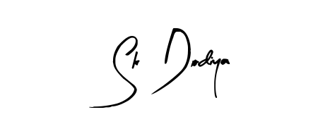 The Arty Signature font gives name Sk Dodiya a signature that looks effortless yet distinguished. Download high-res PNG instantly. Sk Dodiya signature style 8 images and pictures png