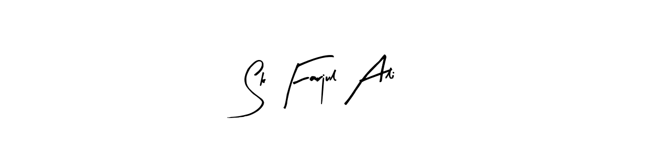 Once you've used our free online signature maker to create your best signature Arty Signature style, it's time to enjoy all of the benefits that Sk Farjul Ali name signing documents. Sk Farjul Ali signature style 8 images and pictures png