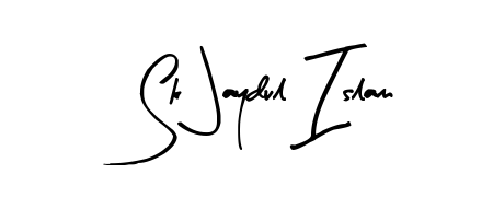 An effortless, minimalist signature concept for Sk Jaydul Islam using Arty Signature design. Clean lines that look great on any document. Sk Jaydul Islam signature style 8 images and pictures png