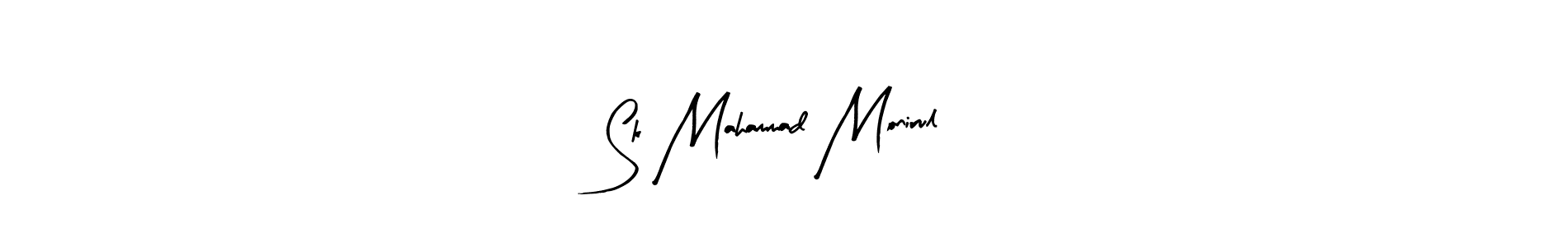 Sk Mahammad Monirul stylish signature style. Best Handwritten Sign (Arty Signature) for my name. Handwritten Signature Collection Ideas for my name Sk Mahammad Monirul. Sk Mahammad Monirul signature style 8 images and pictures png