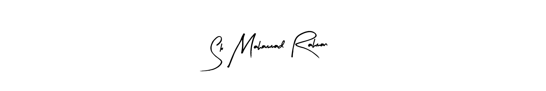 Make a beautiful signature design for name Sk Mahammad Rahman. With this signature (Arty Signature) style, you can create a handwritten signature for free. Sk Mahammad Rahman signature style 8 images and pictures png