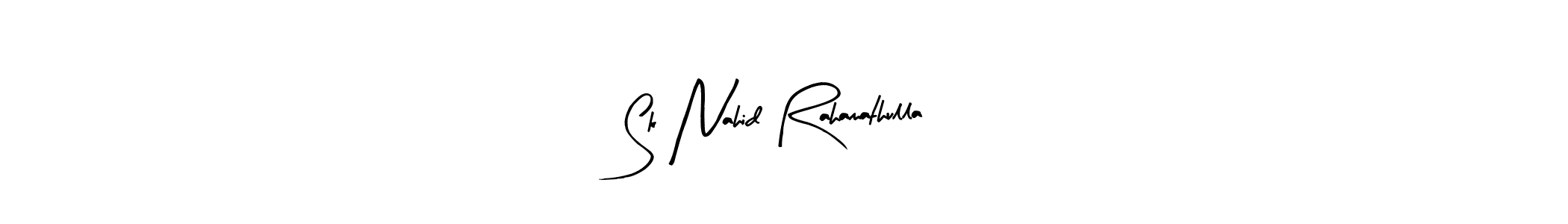 How to make Sk Nahid Rahamathulla signature? Arty Signature is a professional autograph style. Create handwritten signature for Sk Nahid Rahamathulla name. Sk Nahid Rahamathulla signature style 8 images and pictures png