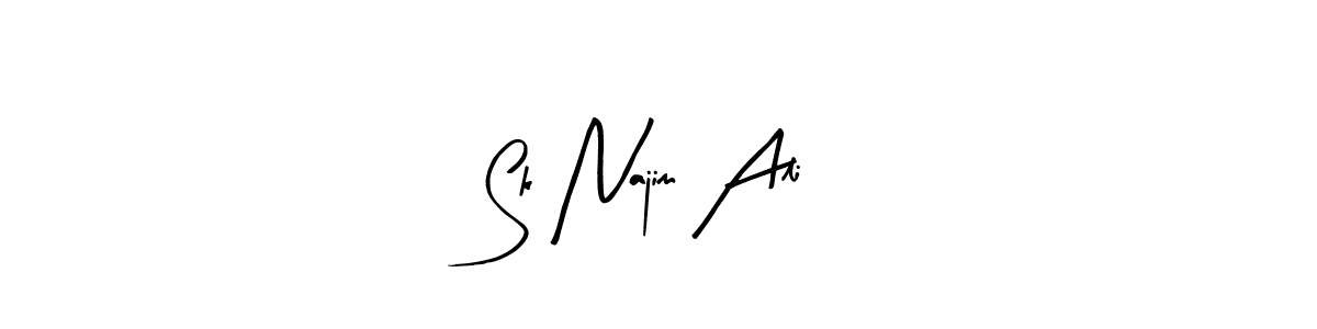 It looks lik you need a new signature style for name Sk Najim Ali. Design unique handwritten (Arty Signature) signature with our free signature maker in just a few clicks. Sk Najim Ali signature style 8 images and pictures png