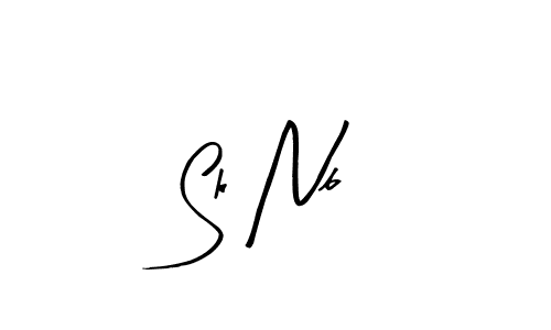 Similarly Arty Signature is the best handwritten signature design. Signature creator online .You can use it as an online autograph creator for name Sk Nb. Sk Nb signature style 8 images and pictures png