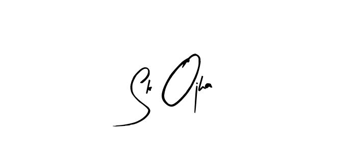 It looks lik you need a new signature style for name Sk Ojha. Design unique handwritten (Arty Signature) signature with our free signature maker in just a few clicks. Sk Ojha signature style 8 images and pictures png