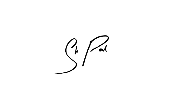 Make a beautiful signature design for name Sk Pal. With this signature (Arty Signature) style, you can create a handwritten signature for free. Sk Pal signature style 8 images and pictures png