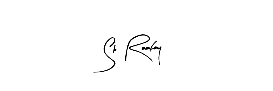if you are searching for the best signature style for your name Sk Raafay. so please give up your signature search. here we have designed multiple signature styles  using Arty Signature. Sk Raafay signature style 8 images and pictures png