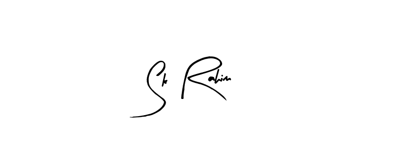 Make a beautiful signature design for name Sk Rahim. With this signature (Arty Signature) style, you can create a handwritten signature for free. Sk Rahim signature style 8 images and pictures png