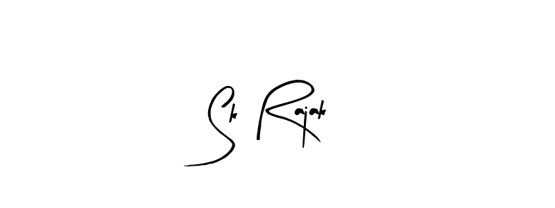 It looks lik you need a new signature style for name Sk Rajak. Design unique handwritten (Arty Signature) signature with our free signature maker in just a few clicks. Sk Rajak signature style 8 images and pictures png