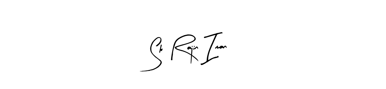 Sk Rajin Iman stylish signature style. Best Handwritten Sign (Arty Signature) for my name. Handwritten Signature Collection Ideas for my name Sk Rajin Iman. Sk Rajin Iman signature style 8 images and pictures png