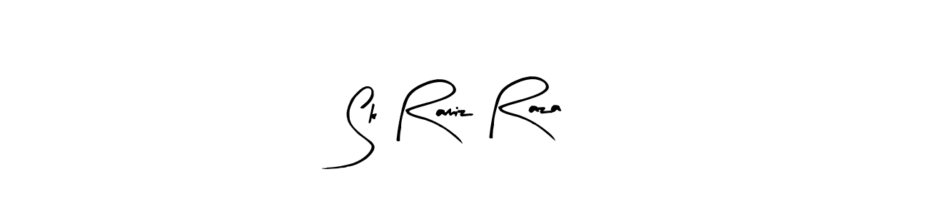 if you are searching for the best signature style for your name Sk Ramiz Raza. so please give up your signature search. here we have designed multiple signature styles  using Arty Signature. Sk Ramiz Raza signature style 8 images and pictures png