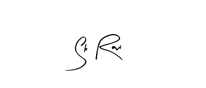 Sk Ravi stylish signature style. Best Handwritten Sign (Arty Signature) for my name. Handwritten Signature Collection Ideas for my name Sk Ravi. Sk Ravi signature style 8 images and pictures png