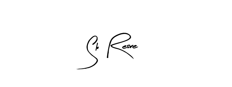 It looks lik you need a new signature style for name Sk Resre. Design unique handwritten (Arty Signature) signature with our free signature maker in just a few clicks. Sk Resre signature style 8 images and pictures png