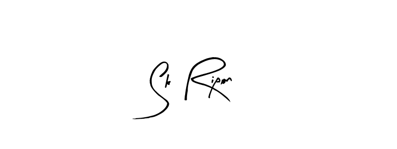 The best way (Arty Signature) to make a short signature is to pick only two or three words in your name. The name Sk Ripon include a total of six letters. For converting this name. Sk Ripon signature style 8 images and pictures png