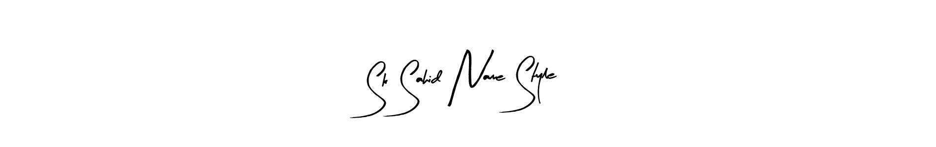 Make a beautiful signature design for name Sk Sahid Name Style. Use this online signature maker to create a handwritten signature for free. Sk Sahid Name Style signature style 8 images and pictures png