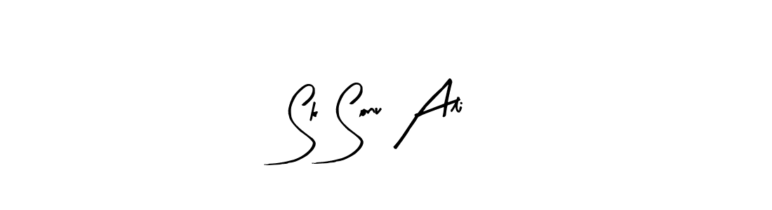 Make a beautiful signature design for name Sk Sonu Ali. Use this online signature maker to create a handwritten signature for free. Sk Sonu Ali signature style 8 images and pictures png