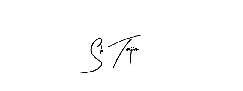 Sk Tajim stylish signature style. Best Handwritten Sign (Arty Signature) for my name. Handwritten Signature Collection Ideas for my name Sk Tajim. Sk Tajim signature style 8 images and pictures png