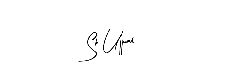 Make a beautiful signature design for name Sk Ujjwal. Use this online signature maker to create a handwritten signature for free. Sk Ujjwal signature style 8 images and pictures png