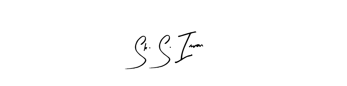 Design your own signature with our free online signature maker. With this signature software, you can create a handwritten (Arty Signature) signature for name Sk. S. Imran. Sk. S. Imran signature style 8 images and pictures png