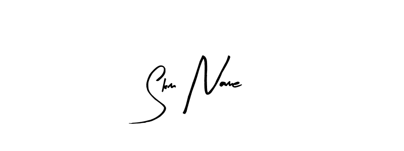 Make a beautiful signature design for name Skm Name. With this signature (Arty Signature) style, you can create a handwritten signature for free. Skm Name signature style 8 images and pictures png