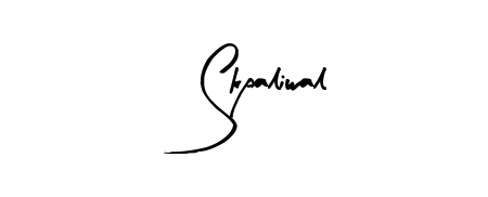 Give your name Skpaliwal an exquisite flair with the Arty Signature script font. Ideal for contracts, resumes, and formal letterheads. Skpaliwal signature style 8 images and pictures png