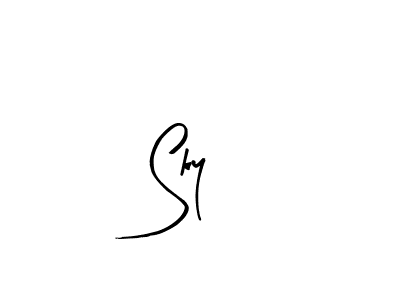 Here are the top 10 professional signature styles for the name Sky . These are the best autograph styles you can use for your name. Sky  signature style 8 images and pictures png