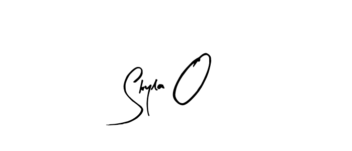 How to Draw Skyla O signature style? Arty Signature is a latest design signature styles for name Skyla O. Skyla O signature style 8 images and pictures png