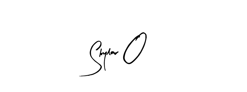 Use a signature maker to create a handwritten signature online. With this signature software, you can design (Arty Signature) your own signature for name Skylar O. Skylar O signature style 8 images and pictures png