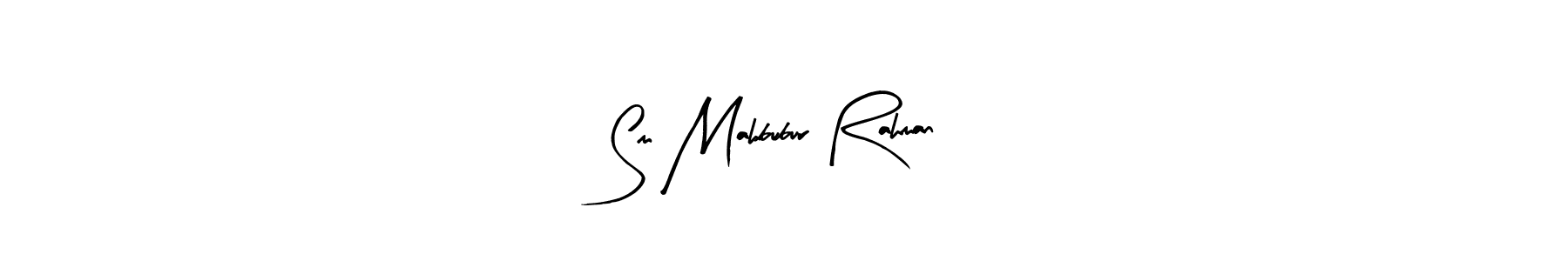 You can use this online signature creator to create a handwritten signature for the name Sm Mahbubur Rahman. This is the best online autograph maker. Sm Mahbubur Rahman signature style 8 images and pictures png