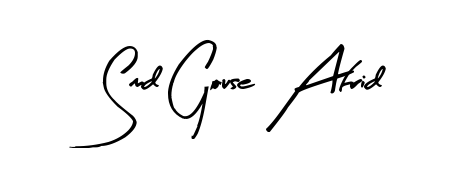 Looking for an artistic signature for Smd Gouse Afrid? The Arty Signature calligraphy style gives a sophisticated flow suitable for business cards and emails. Smd Gouse Afrid signature style 8 images and pictures png