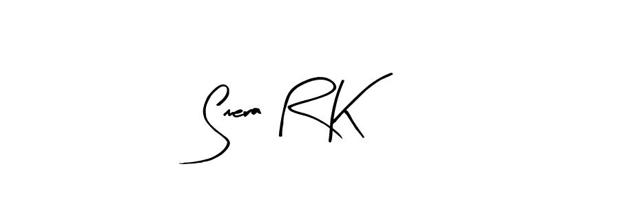 Make a short Smera R K signature style. Manage your documents anywhere anytime using Arty Signature. Create and add eSignatures, submit forms, share and send files easily. Smera R K signature style 8 images and pictures png