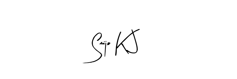 See photos of Smijo K J official signature by Spectra . Check more albums & portfolios. Read reviews & check more about Arty Signature font. Smijo K J signature style 8 images and pictures png