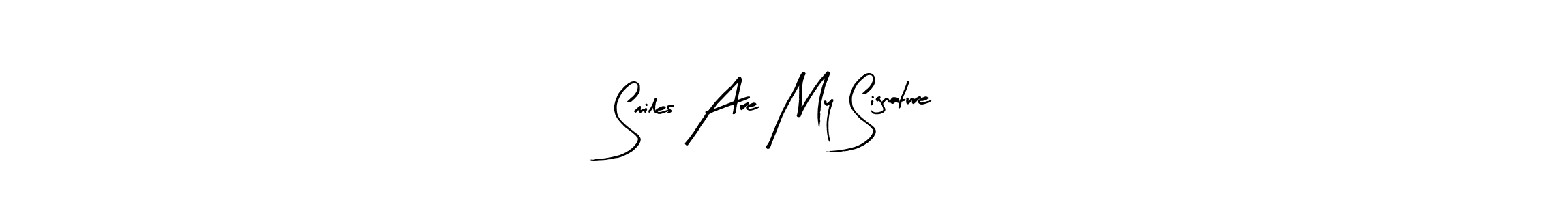 The best way (Arty Signature) to make a short signature is to pick only two or three words in your name. The name Smiles Are My Signature include a total of six letters. For converting this name. Smiles Are My Signature signature style 8 images and pictures png