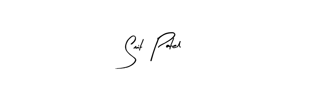 Smit  Patel stylish signature style. Best Handwritten Sign (Arty Signature) for my name. Handwritten Signature Collection Ideas for my name Smit  Patel. Smit  Patel signature style 8 images and pictures png