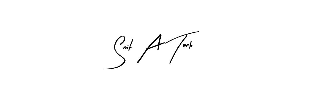 Once you've used our free online signature maker to create your best signature Arty Signature style, it's time to enjoy all of the benefits that Smit A Tank name signing documents. Smit A Tank signature style 8 images and pictures png