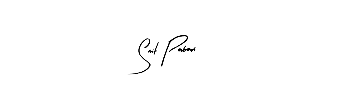 How to make Smit Pabari signature? Arty Signature is a professional autograph style. Create handwritten signature for Smit Pabari name. Smit Pabari signature style 8 images and pictures png