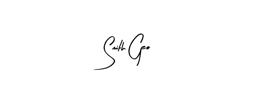 How to make Smith Geo name signature. Use Arty Signature style for creating short signs online. This is the latest handwritten sign. Smith Geo signature style 8 images and pictures png