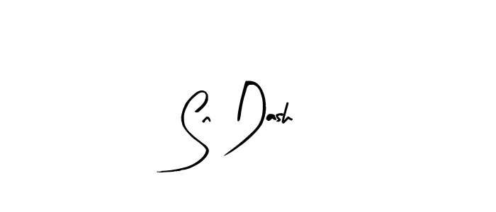 Create a beautiful signature design for name Sn Dash. With this signature (Arty Signature) fonts, you can make a handwritten signature for free. Sn Dash signature style 8 images and pictures png