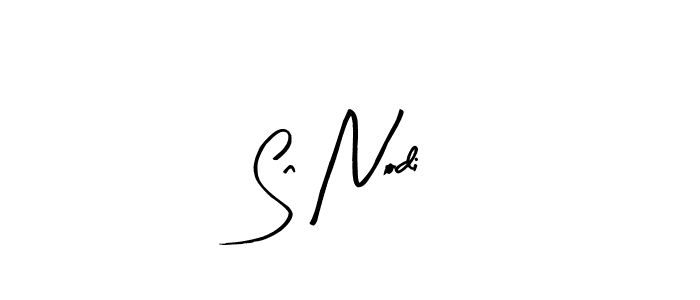 Make a beautiful signature design for name Sn Nodi. With this signature (Arty Signature) style, you can create a handwritten signature for free. Sn Nodi signature style 8 images and pictures png