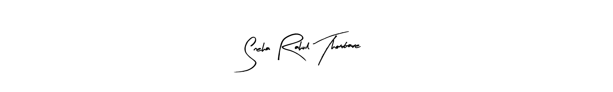 Similarly Arty Signature is the best handwritten signature design. Signature creator online .You can use it as an online autograph creator for name Sneha Rahul Thombare. Sneha Rahul Thombare signature style 8 images and pictures png