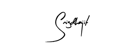 A modern signature idea for name Snigdhajit using Arty Signature font. Clean strokes and elegant curves make it stand out instantly. Snigdhajit signature style 8 images and pictures png