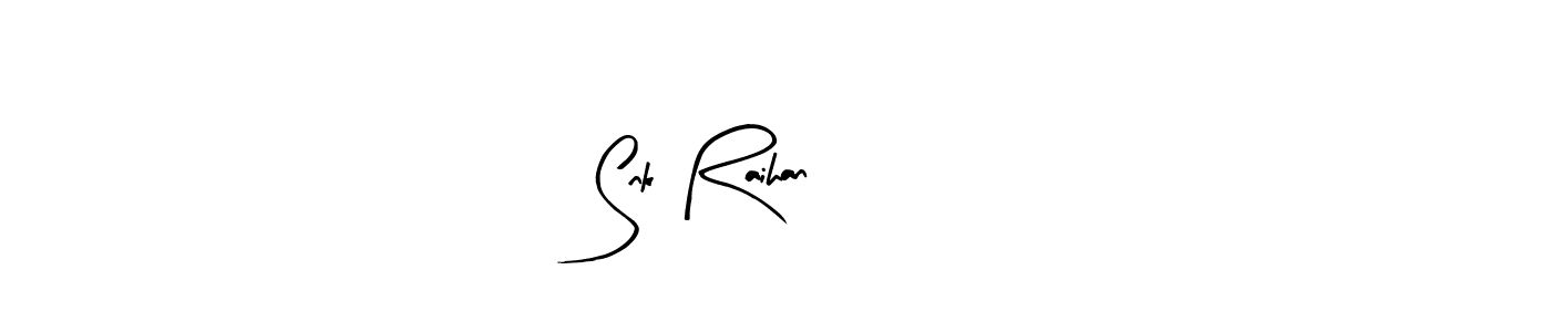 You should practise on your own different ways (Arty Signature) to write your name (Snk Raihan 126) in signature. don't let someone else do it for you. Snk Raihan 126 signature style 8 images and pictures png