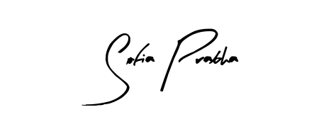 Transform the name Sofia Prabha into a signature masterpiece using Arty Signature font. Ideal for photographers, artists, and creators looking for watermarks. Sofia Prabha signature style 8 images and pictures png