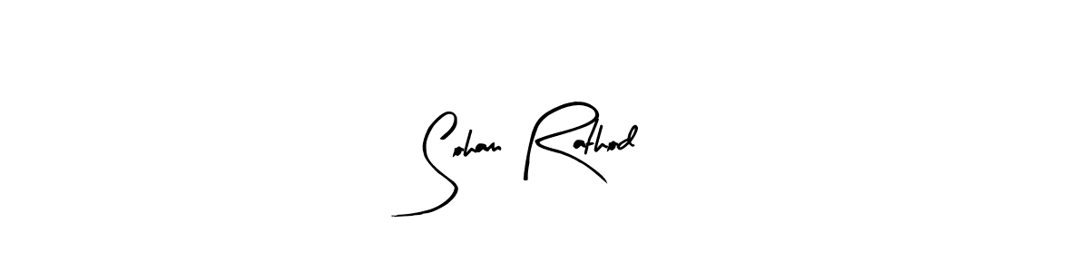 Make a beautiful signature design for name Soham Rathod. Use this online signature maker to create a handwritten signature for free. Soham Rathod signature style 8 images and pictures png