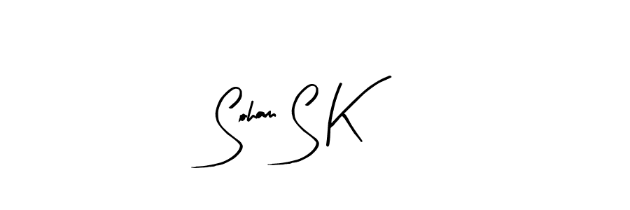 Best and Professional Signature Style for Soham S K. Arty Signature Best Signature Style Collection. Soham S K signature style 8 images and pictures png