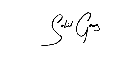 Looking for an artistic signature for Sohil Garg? The Arty Signature calligraphy style gives a sophisticated flow suitable for business cards and emails. Sohil Garg signature style 8 images and pictures png