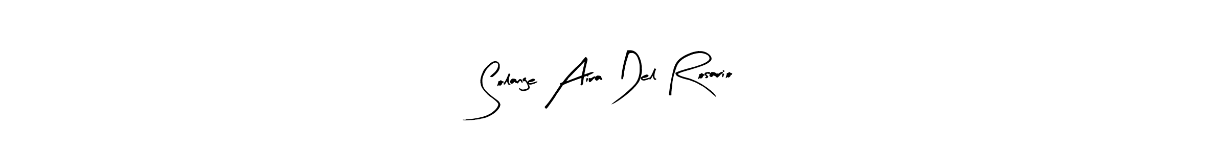 Arty Signature is a professional signature style that is perfect for those who want to add a touch of class to their signature. It is also a great choice for those who want to make their signature more unique. Get Solange Aira Del Rosario name to fancy signature for free. Solange Aira Del Rosario signature style 8 images and pictures png