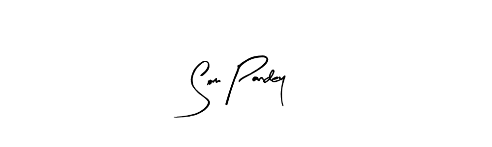 Design your own signature with our free online signature maker. With this signature software, you can create a handwritten (Arty Signature) signature for name Som Pandey. Som Pandey signature style 8 images and pictures png